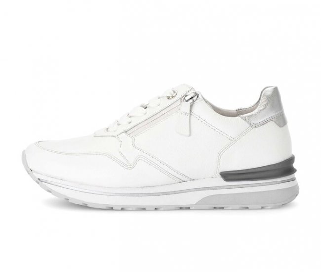 Gabor Damen Sneaker Low Weiß - Glattleder
