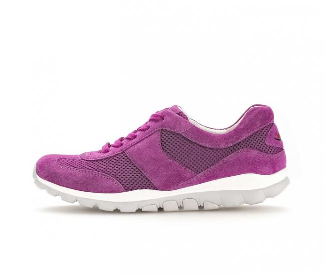 Gabor Damen Sneaker Low Lila - Lederimitat