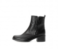 Gabor Damen Elegante Stiefelette Schwarz - Glattleder