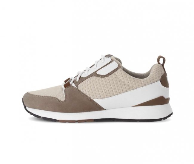 Pius Gabor Herren Sneaker Low Braun - Materialmix Leder/Textil