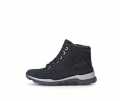 Gabor Damen Sportliche Stiefelette Blau - Rauleder
