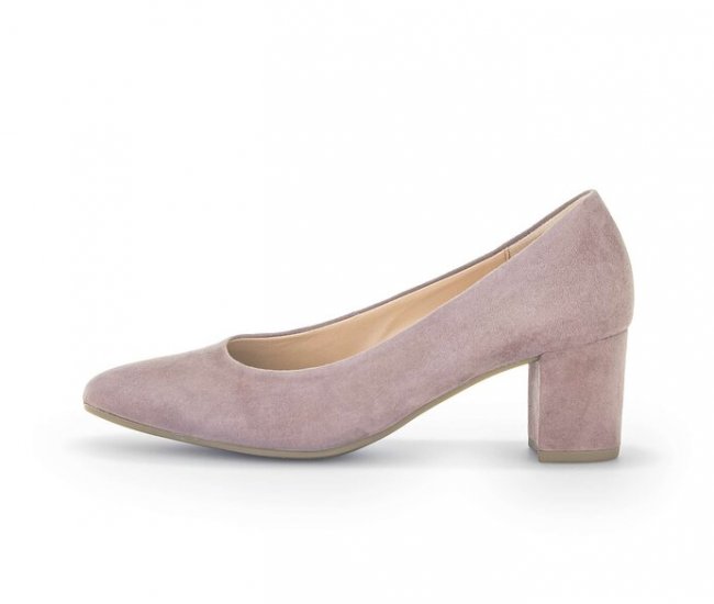 Gabor Damen Eleganter Pumps Rosa - Rauleder