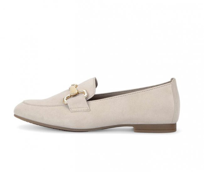 Gabor Damen Slipper Beige - Rauleder
