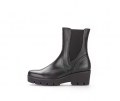 Gabor Damen Chelsea Boot Schwarz - Glattleder