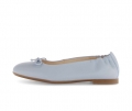 Gabor Damen Eleganter Ballerina Blau - Glattleder