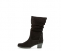 Gabor Damen Sportliche Stiefelette Schwarz - Rauleder