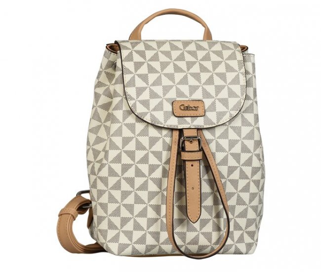 Gabor Taschen Rucksack Barina Weiß