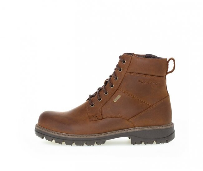 Pius Gabor Herren Boot Braun - Fettleder