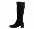 Gabor Damen Eleganter Stiefel Schwarz - Rauleder