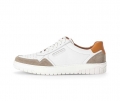 Pius Gabor Herren Sneaker Low Weiß - Glattleder