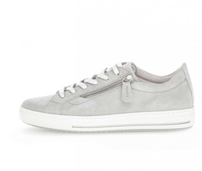 Gabor Damen Sneaker Low Grau - Rauleder