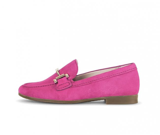 Gabor Damen Slipper Pink - Rauleder