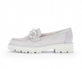 Gabor Damen Loafer Grau - Rauleder