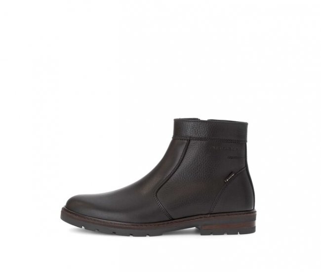 Pius Gabor Herren Boot Schwarz - Glattleder