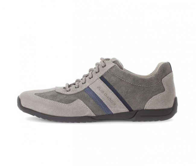 Pius Gabor Herren Sneaker Low Grau - Materialmix Leder/Lederimitat