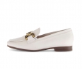 Gabor Damen Slipper Creme - Glattleder