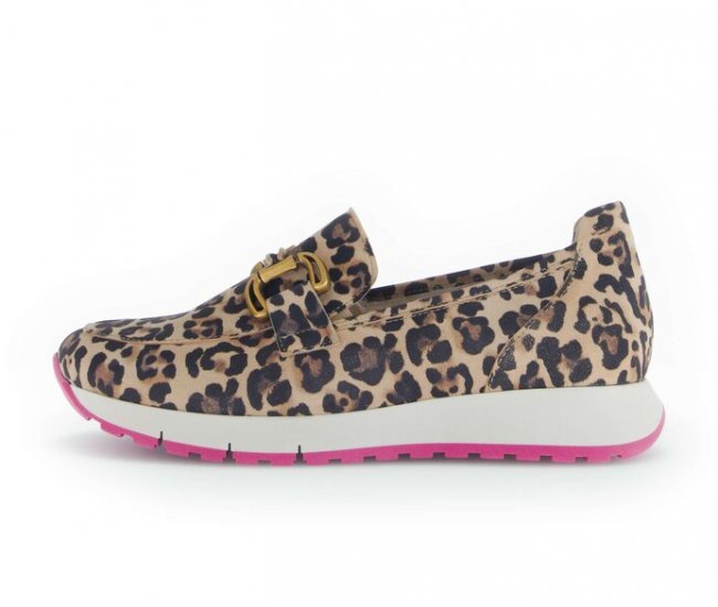 Gabor Damen Slipper Beige - Rauleder