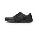 Pius Gabor Herren Sneaker Low Schwarz - Glattleder
