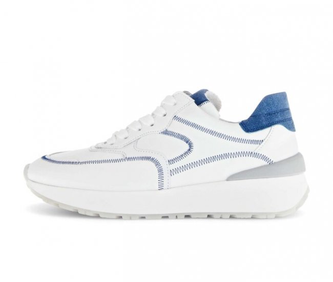 Gabor Damen Sneaker Low Weiß - Glattleder