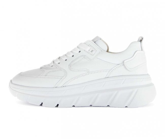 Gabor Damen Sneaker Low Weiß - Glattleder