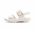 Gabor Damen Trekkingsandale Creme - Glattleder