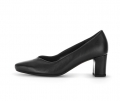Gabor Damen Eleganter Pumps Schwarz - Glattleder