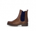 Gabor Damen Chelsea Boot Braun - Glattleder