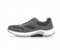 Gabor Herren Rollingsoft Sneaker Low Grau - Materialmix Leder/Textil