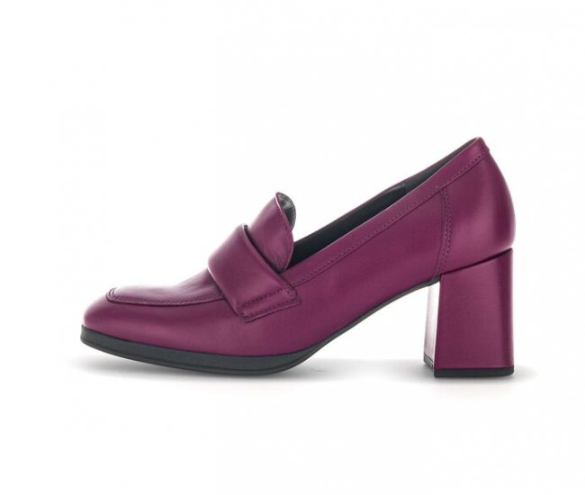 Gabor Damen Hochfrontpumps Pink - Glattleder