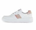 Gabor Damen Sneaker Low Weiß - Materialmix Leder/Lederimitat