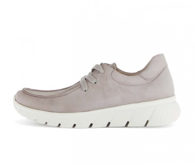 Gabor Damen Sneaker Low Grau - Rauleder