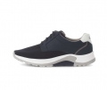 Gabor Herren Rollingsoft Sneaker Low Blau - Materialmix Leder/Textil