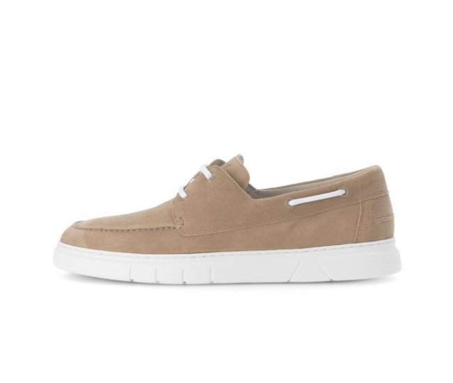 Pius Gabor Herren Sneaker Low Braun - Rauleder