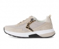 Gabor Damen Sneaker Low Beige - Materialmix Leder/Lederimitat