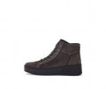 Gabor Damen Sneaker High Grau - Rauleder