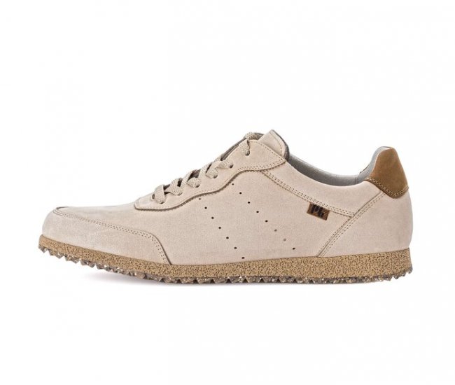 Pius Gabor Herren Sneaker Low Beige - Nubuk