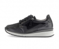 Gabor Damen Sneaker Low Schwarz - Materialmix Leder/Lederimitat