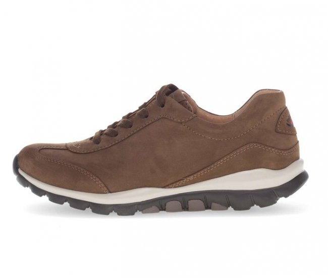 Gabor Damen Sneaker Low Braun - Rauleder