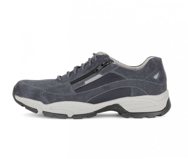 Pius Gabor Herren Sneaker Low Blau - Materialmix Leder/Textil