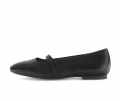 Gabor Damen Eleganter Ballerina Schwarz - Glattleder