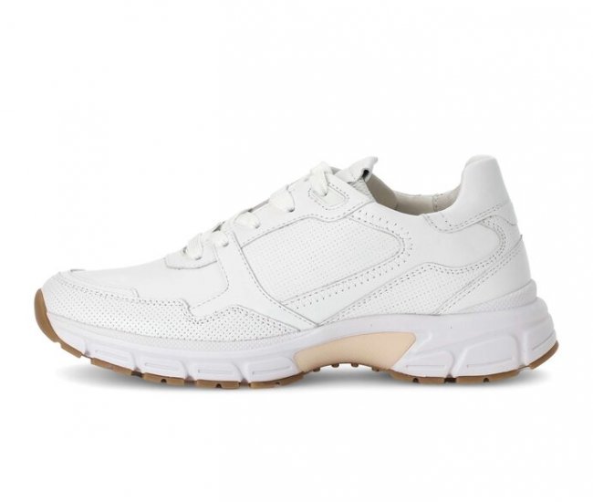 Gabor Damen Sneaker Low Weiß - Glattleder