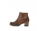 Gabor Damen Sportliche Stiefelette Braun - Glattleder