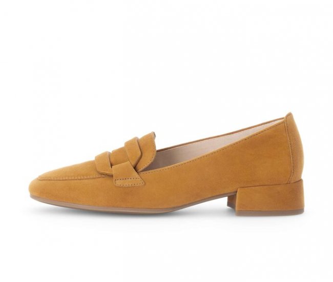 Gabor Damen Slipper Braun - Rauleder