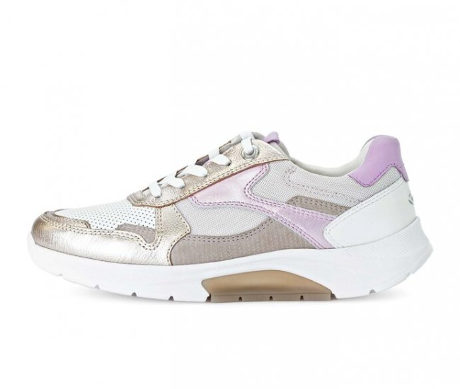 Gabor Damen Sneaker Low Multicolour - Materialmix Leder/Lederimitat