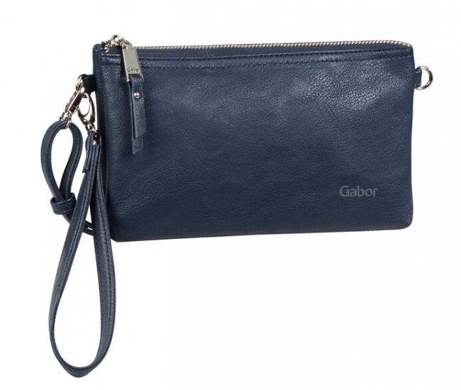 Gabor Taschen Clutch Emmy Blau