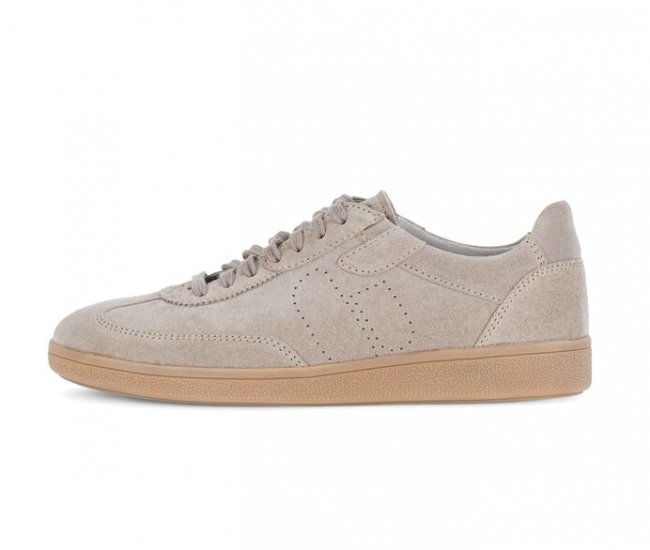 Pius Gabor Herren Sneaker Low Beige - Rauleder