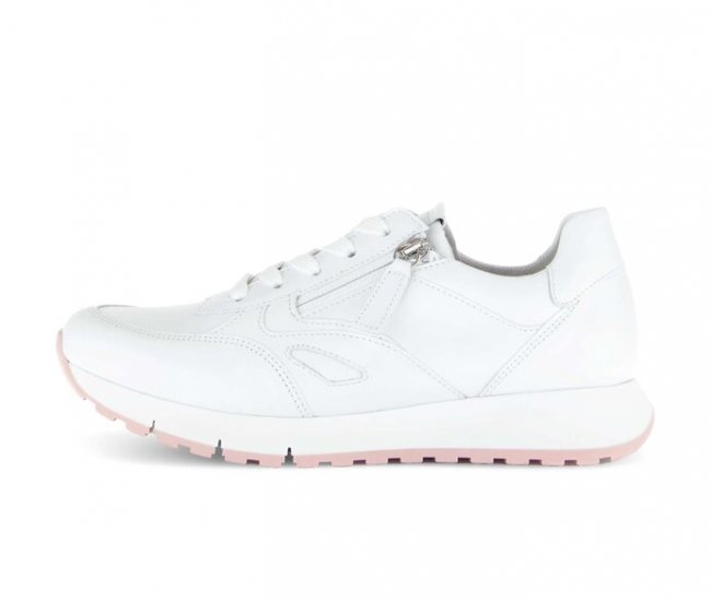 Gabor Damen Sneaker Low Weiß - Glattleder