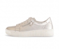 Gabor Damen Sneaker Low Gold - Effektleder