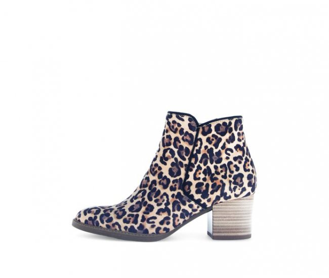 Gabor Damen Elegante Stiefelette Beige - Rauleder