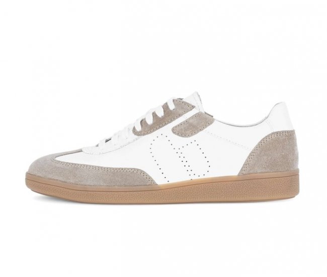 Pius Gabor Herren Sneaker Low Beige - Rauleder